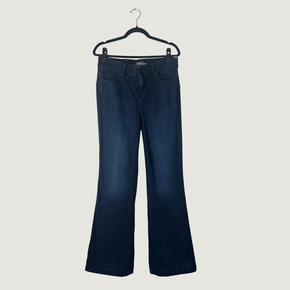 Torrid Bombshell Flare Jeans Womens 14T Dark Indigo Super Soft Stretch Denim